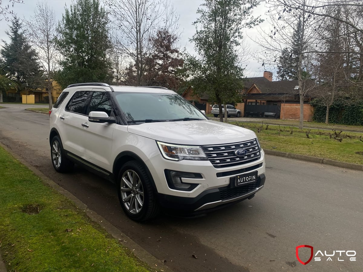 2017 Ford Explorer Blanco - Miniatura 2