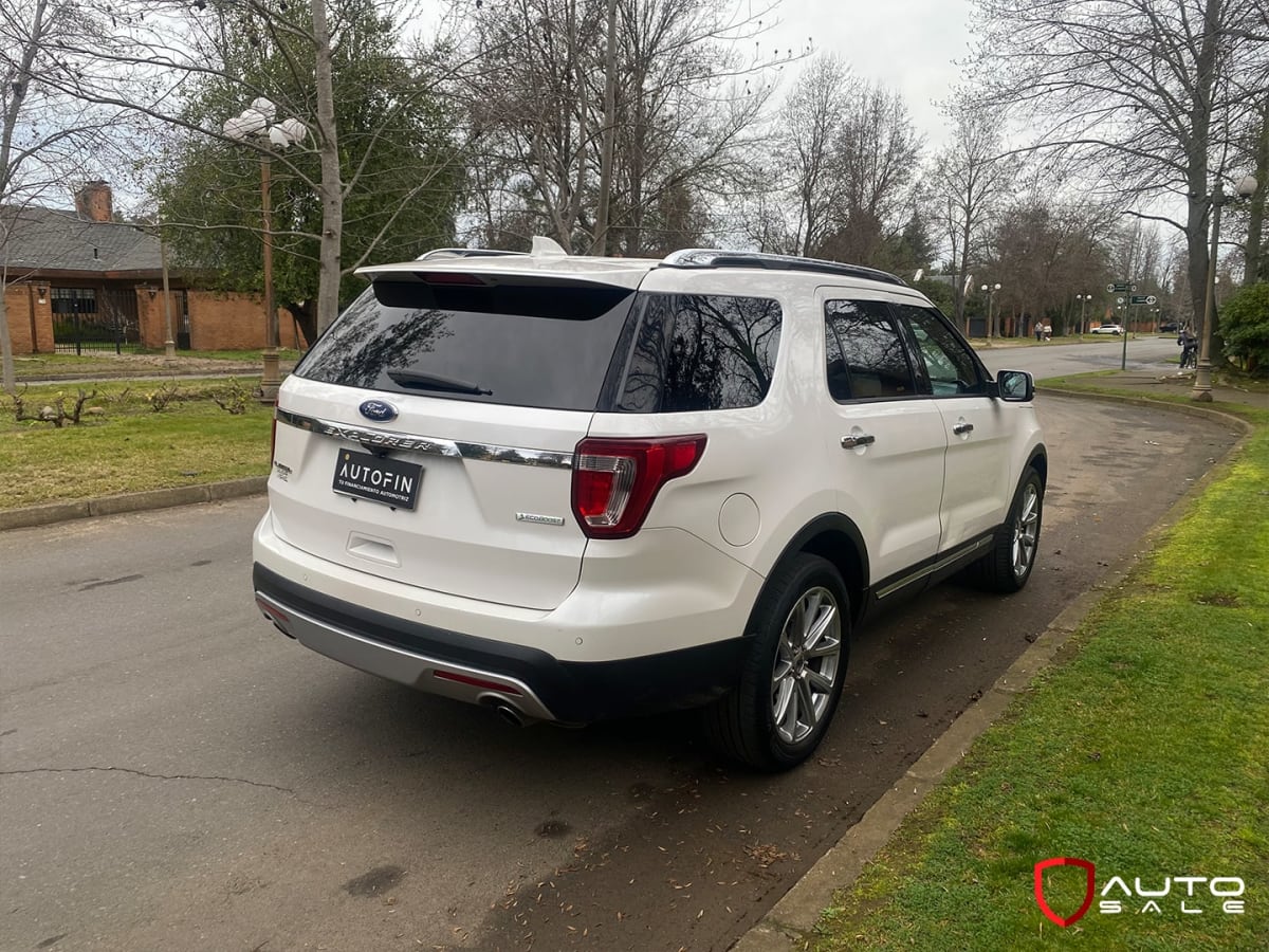 2017 Ford Explorer Blanco - Miniatura 4