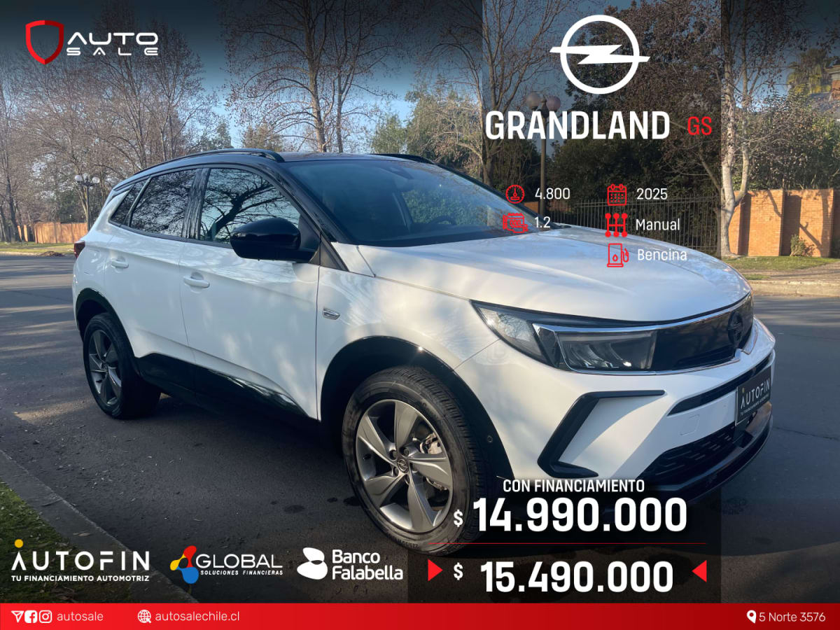 2025 Opel Grandland Gs Blanco - Imagen 1
