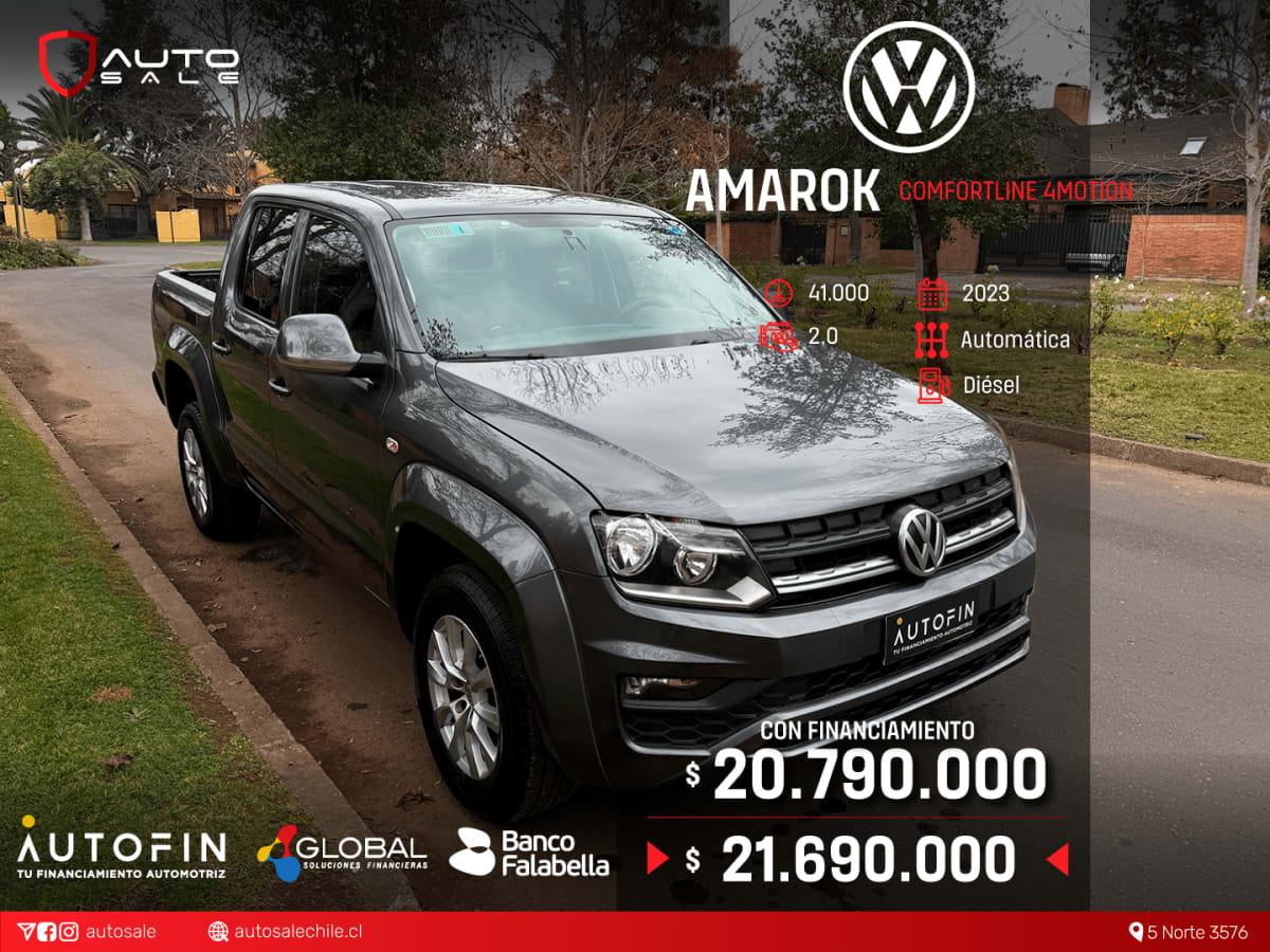2023 Volkswagen Amarok Gris - Imagen 1