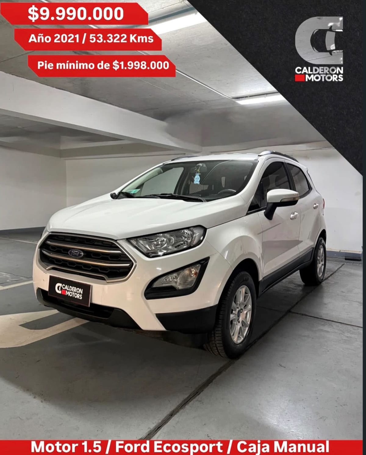2021 Ford Ecosport 1.5 Manual - Imagen 1
