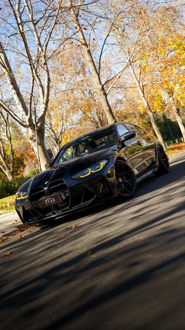 2021 BMW M3 Competition Negro - Miniatura 2