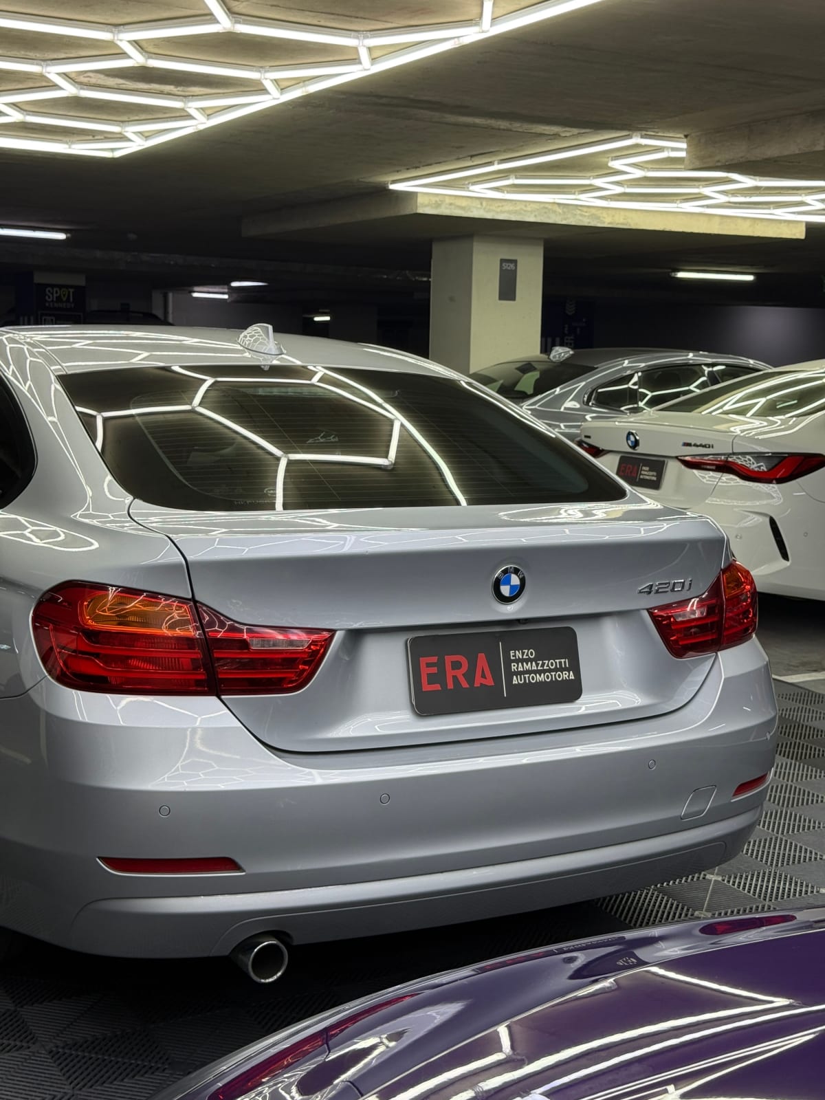 2016 Bmw 420 I Gris - Miniatura 5