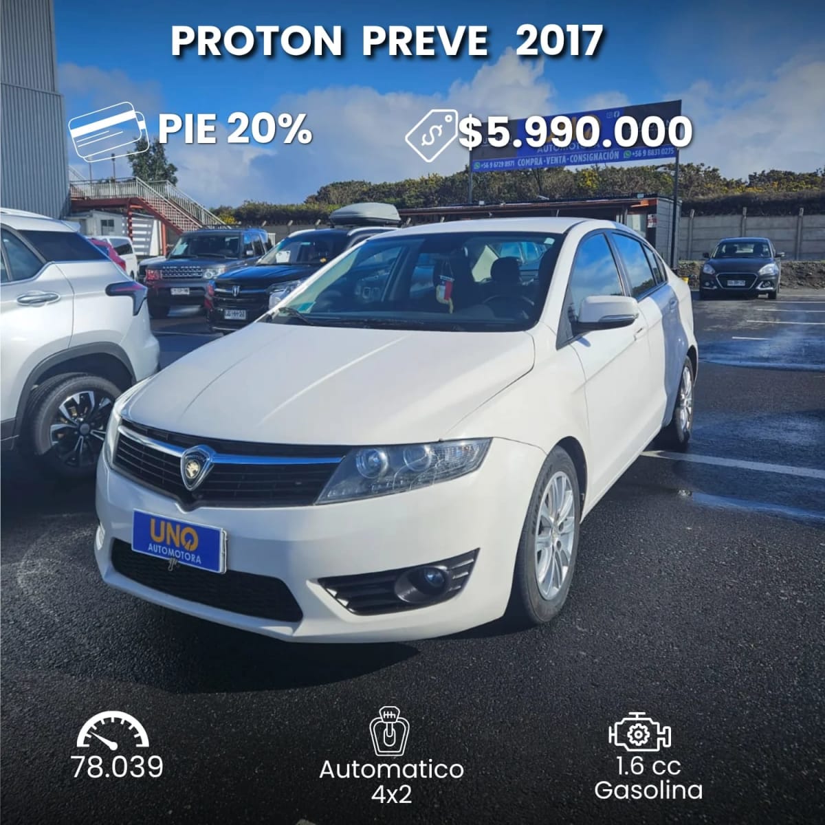 2017 Proton Preve Premium - Imagen 1