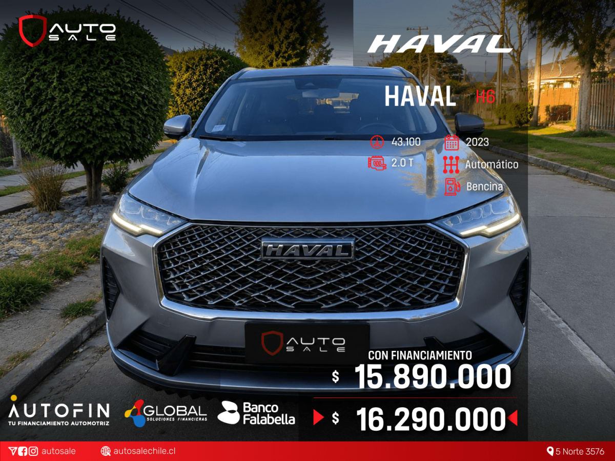 2023 Haval H6 Gris - Imagen 1