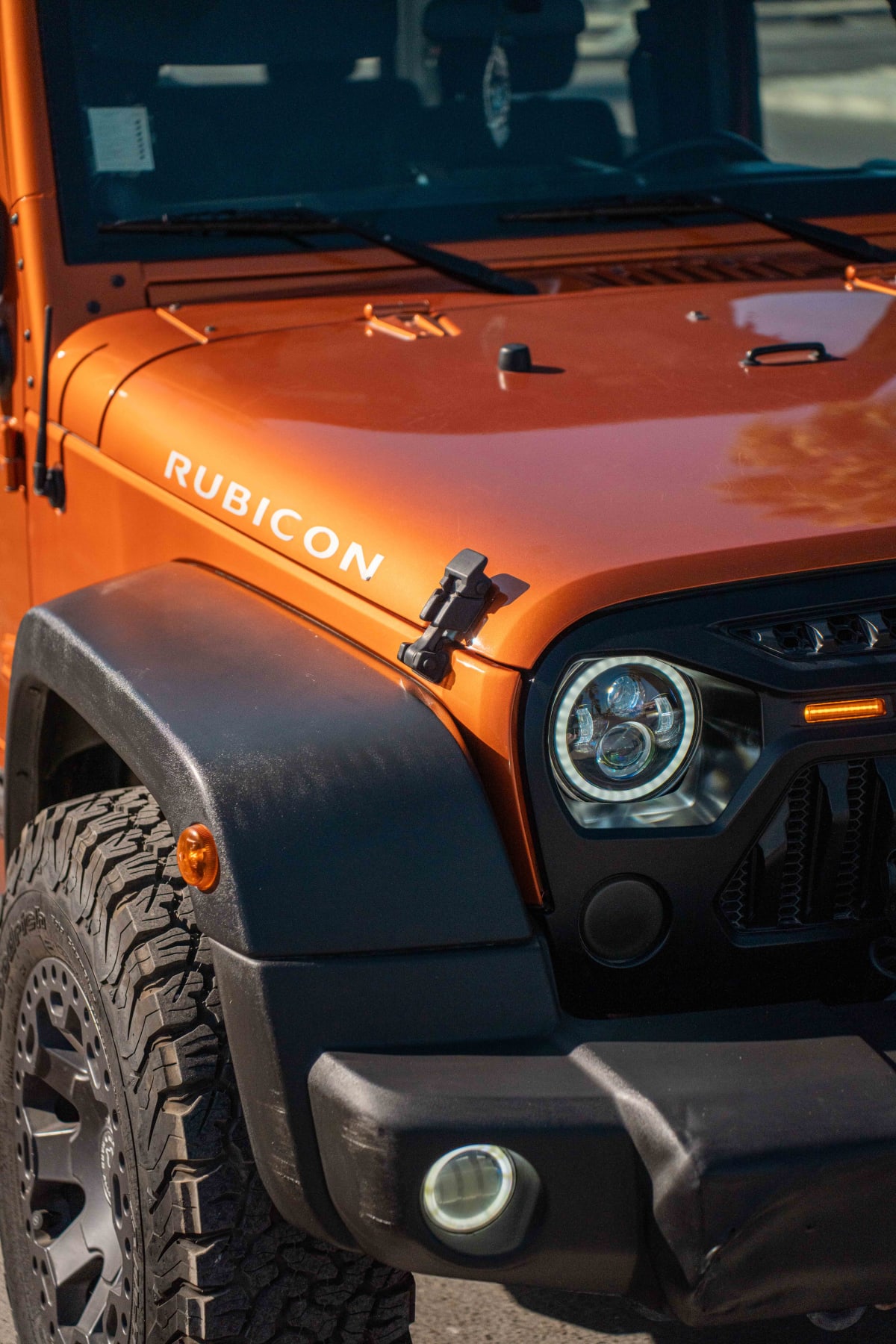 2012 Jeep WRANGLER SPORT Naranja - Miniatura 5