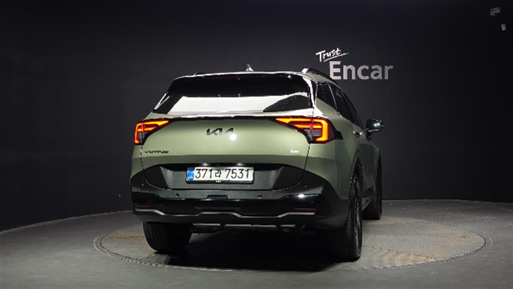 2026 Kia Sportage 5th Verde - Miniatura 4