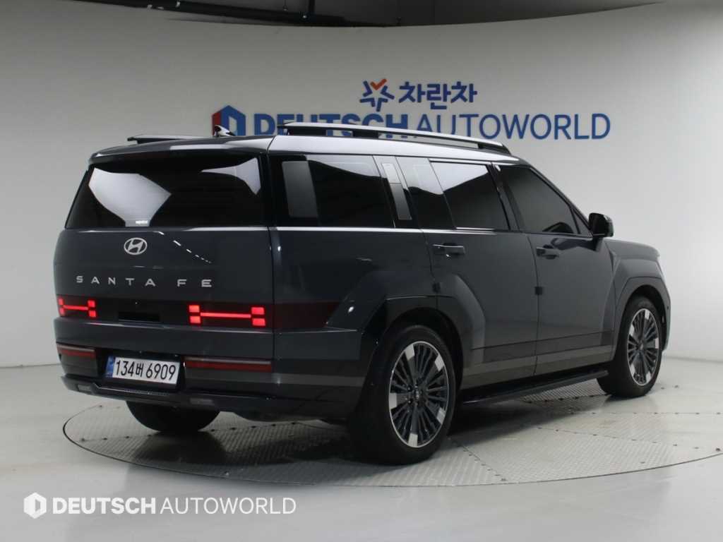 2025 Hyundai Santa Fe Hybrid Gris - Miniatura 2