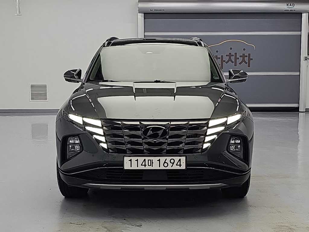 2022 Hyundai Tucson Hybrid Gris - Miniatura 2