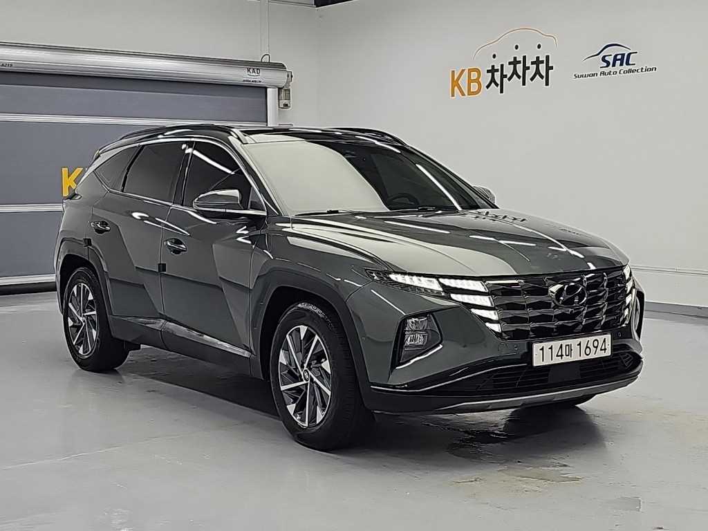 2022 Hyundai Tucson Hybrid Gris - Miniatura 4