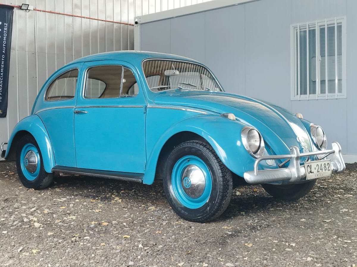 1961 Volkswagen Escarabajo BEETLE Azul - Imagen 1