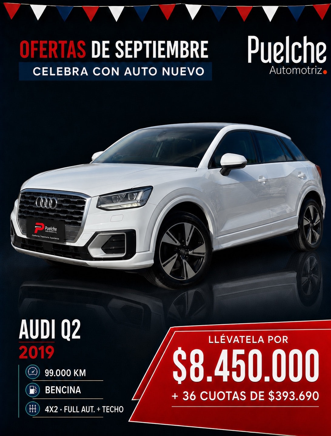 2019 Audi Q2 Full-Automatico - Imagen 1