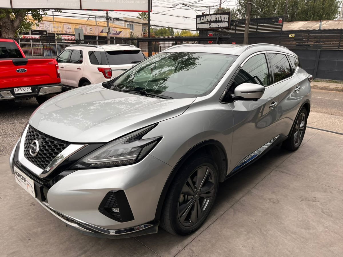 2021 NISSAN MURANO Z52 4X4 3.5 AUT EXCLUSIVE PLATEADO PLATA - Imagen 1