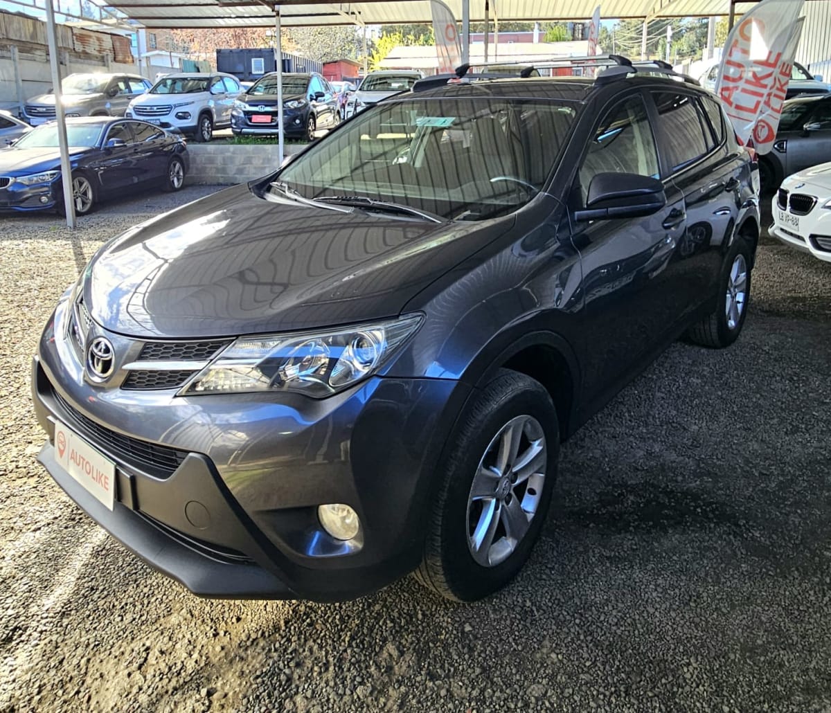 2013 Toyota Rav4 2.5 Gris - Miniatura 2
