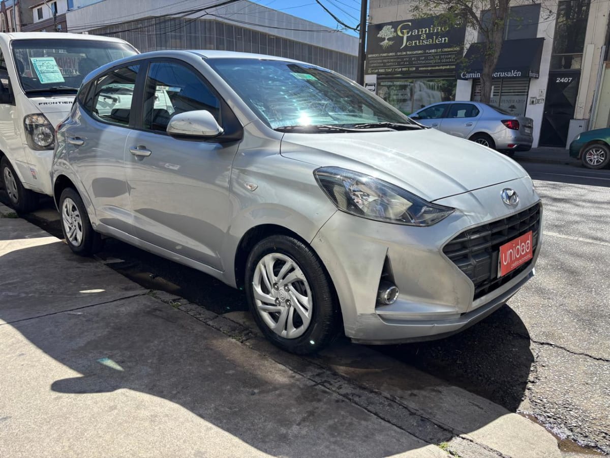 2021 Hyundai GRAND I-10 BEN1.2cc MT Plata - Miniatura 3