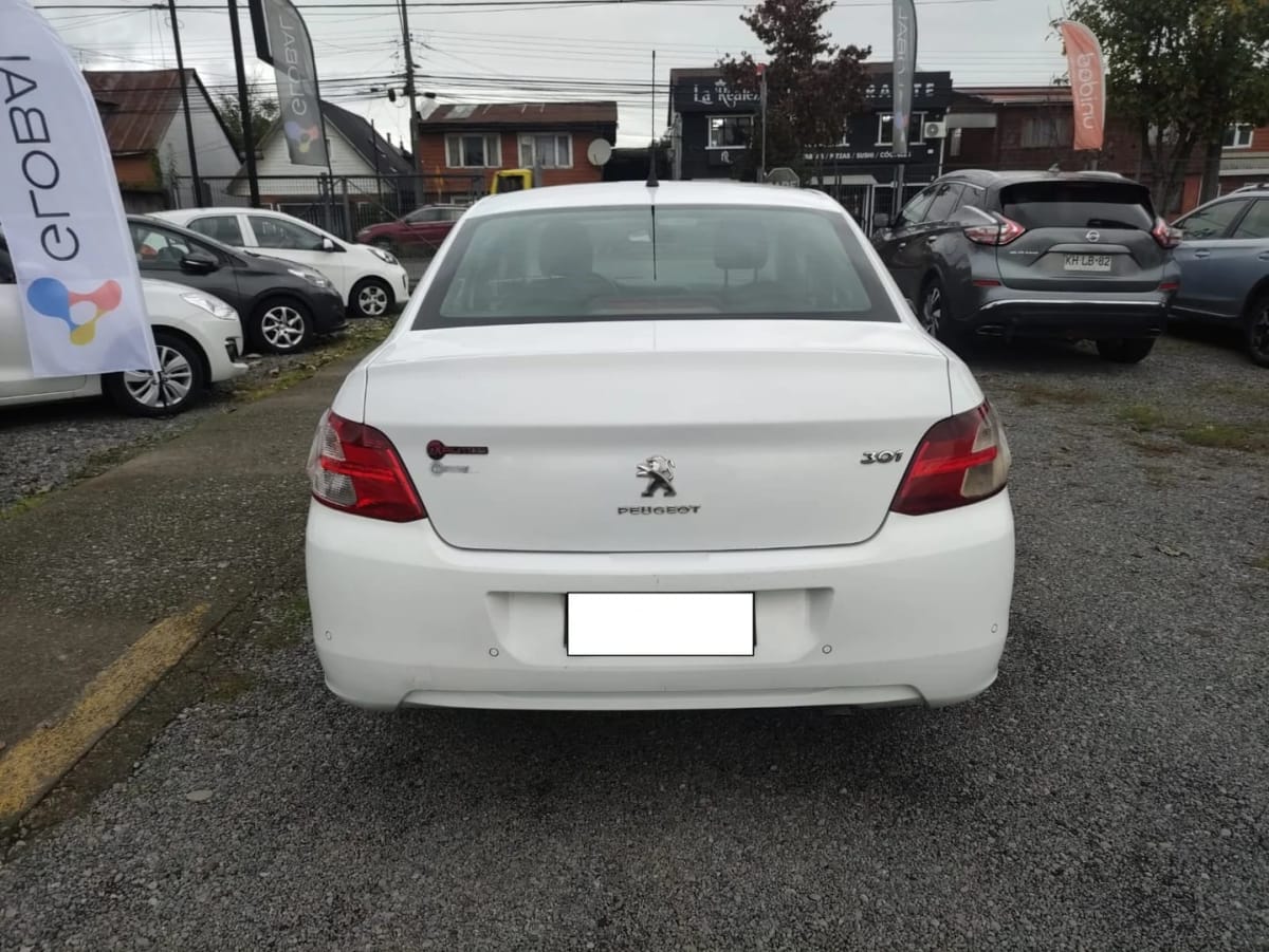 2016 Peugeot 301 1.6 Blanco - Miniatura 5