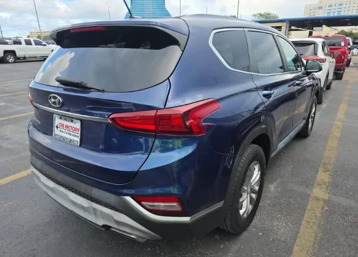 2020 Hyundai Santa Fe SE Azul - Miniatura 3