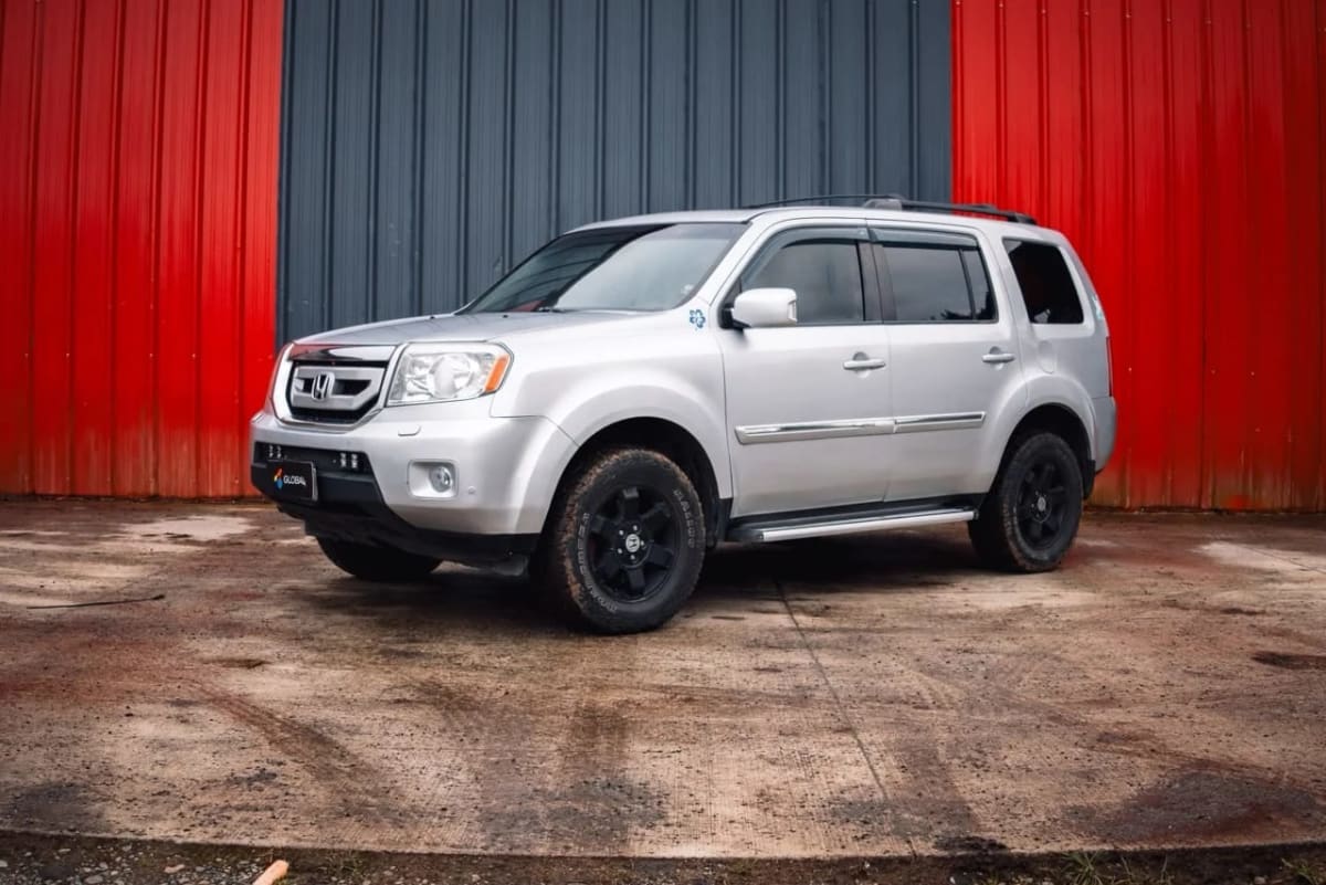 2012 Honda Pilot Touring Gris - Miniatura 7