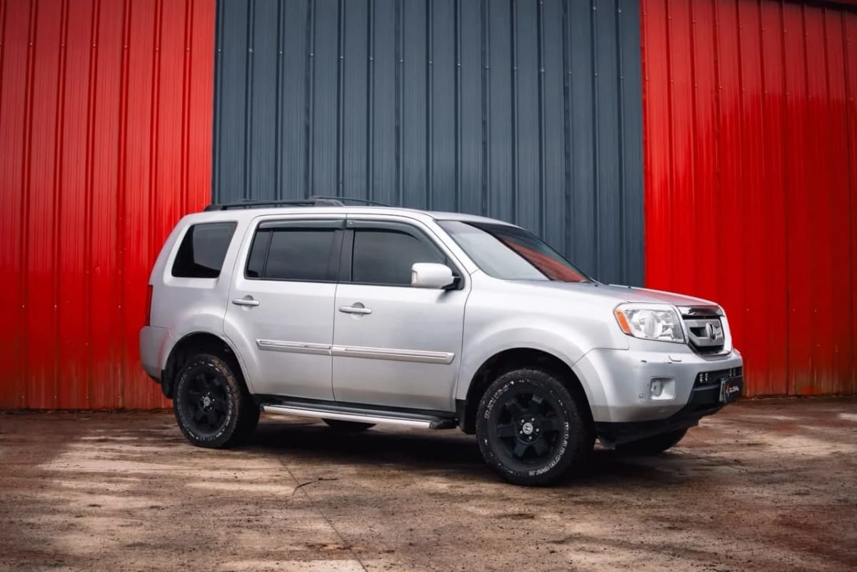 2012 Honda Pilot Touring Gris - Miniatura 8