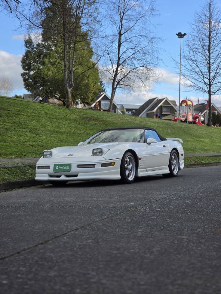 1992 Chevrolet Corvette 5.7 Blanco - Imagen 1