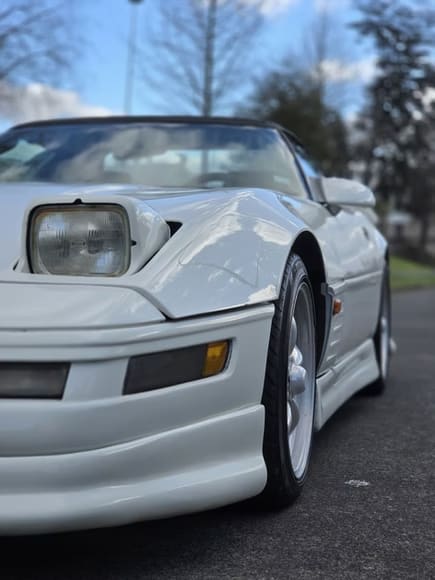 1992 Chevrolet Corvette 5.7 Blanco - Miniatura 8