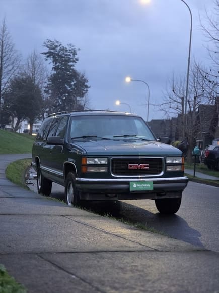 1995 GMC Yukon Verde - Miniatura 8