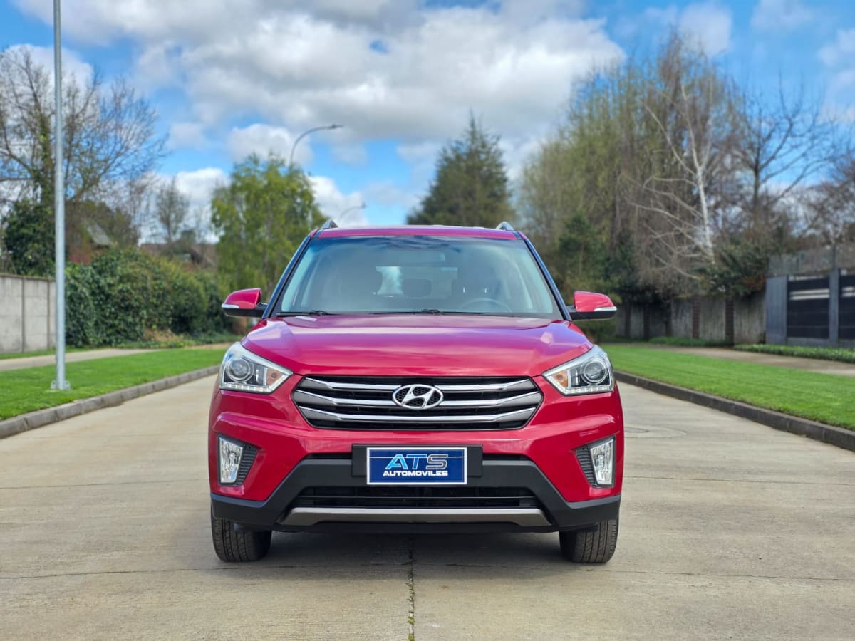 2017 Hyundai CRETA GLS GLS Rojo Burdeo - Miniatura 6