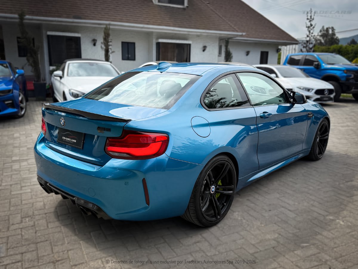 2018 BMW M2 Azul - Miniatura 4