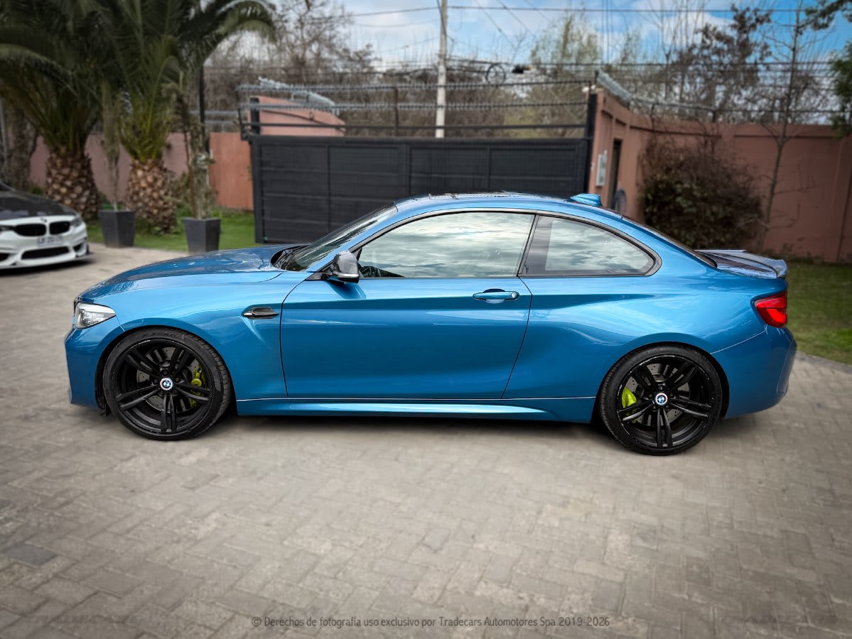2018 BMW M2 Azul - Miniatura 7