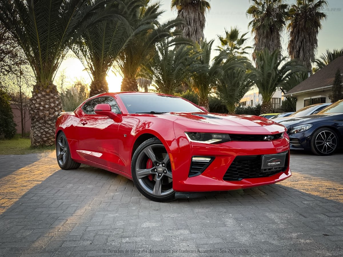 2018 Chevrolet CAMARO SS Rojo - Imagen 1