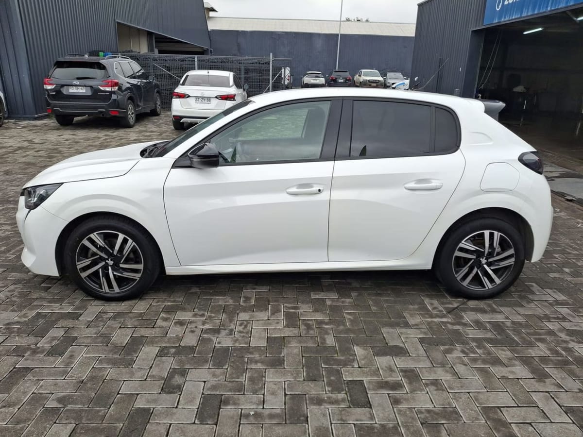 2024 Peugeot 208 1.2 PURETECH ALLURE PACK 130 4X2 EAT8 5P HATCHBACK Blanco - Miniatura 4