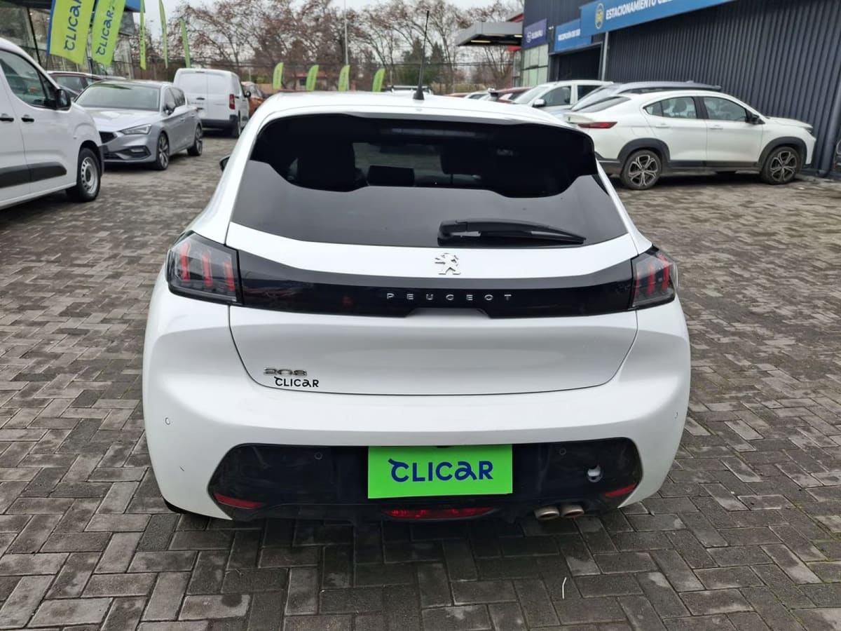 2024 Peugeot 208 1.2 PURETECH ALLURE PACK 130 4X2 EAT8 5P HATCHBACK Blanco - Miniatura 6