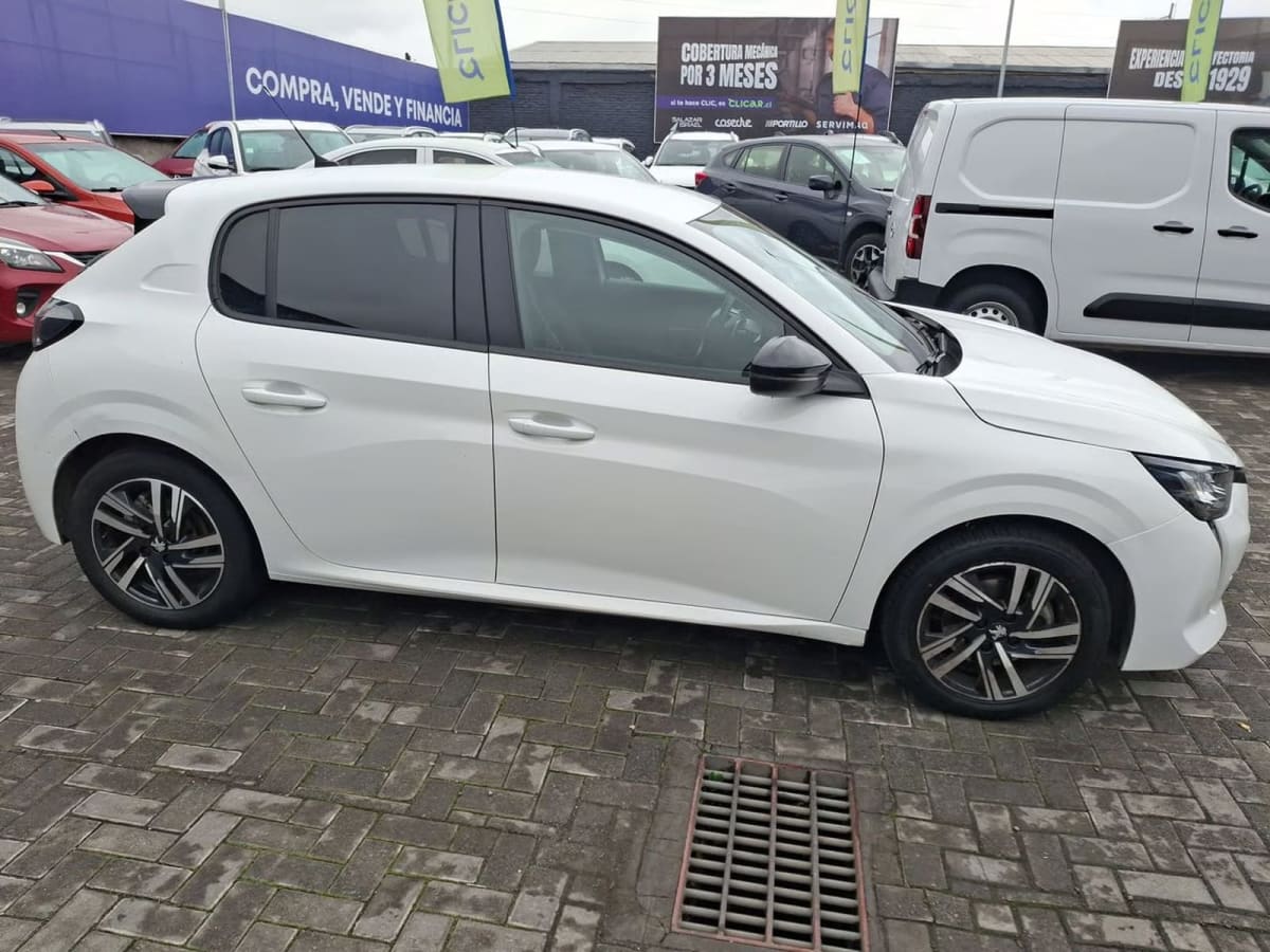 2024 Peugeot 208 1.2 PURETECH ALLURE PACK 130 4X2 EAT8 5P HATCHBACK Blanco - Miniatura 8