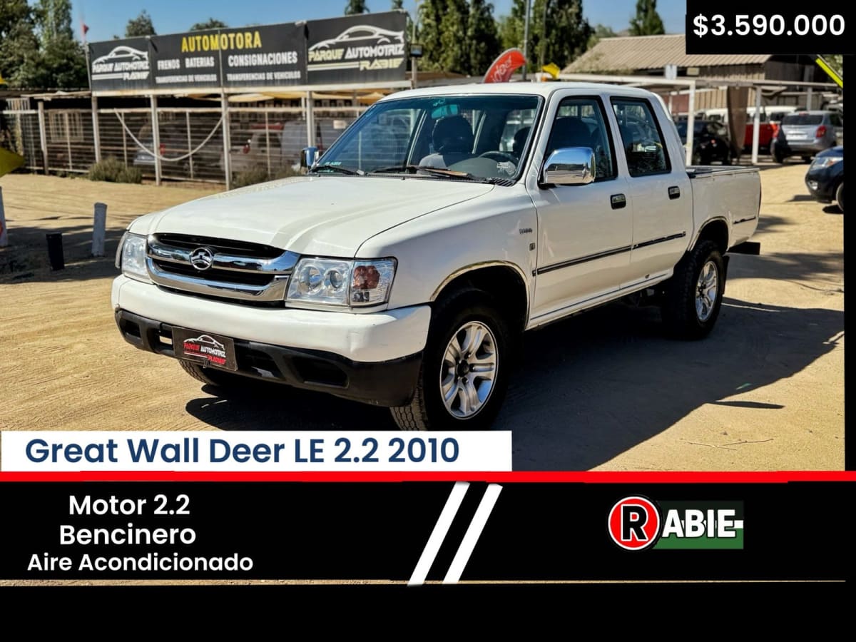 2010 Great Wall Deer blanca - Imagen 1