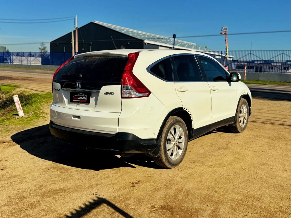 2014 Honda Cr-v 4x4 V blanco - Miniatura 4