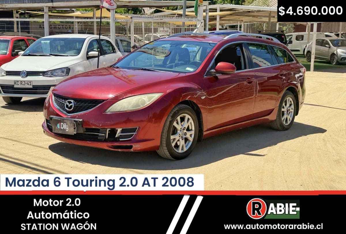 2008 Mazda 6 6 burdeo - Imagen 1