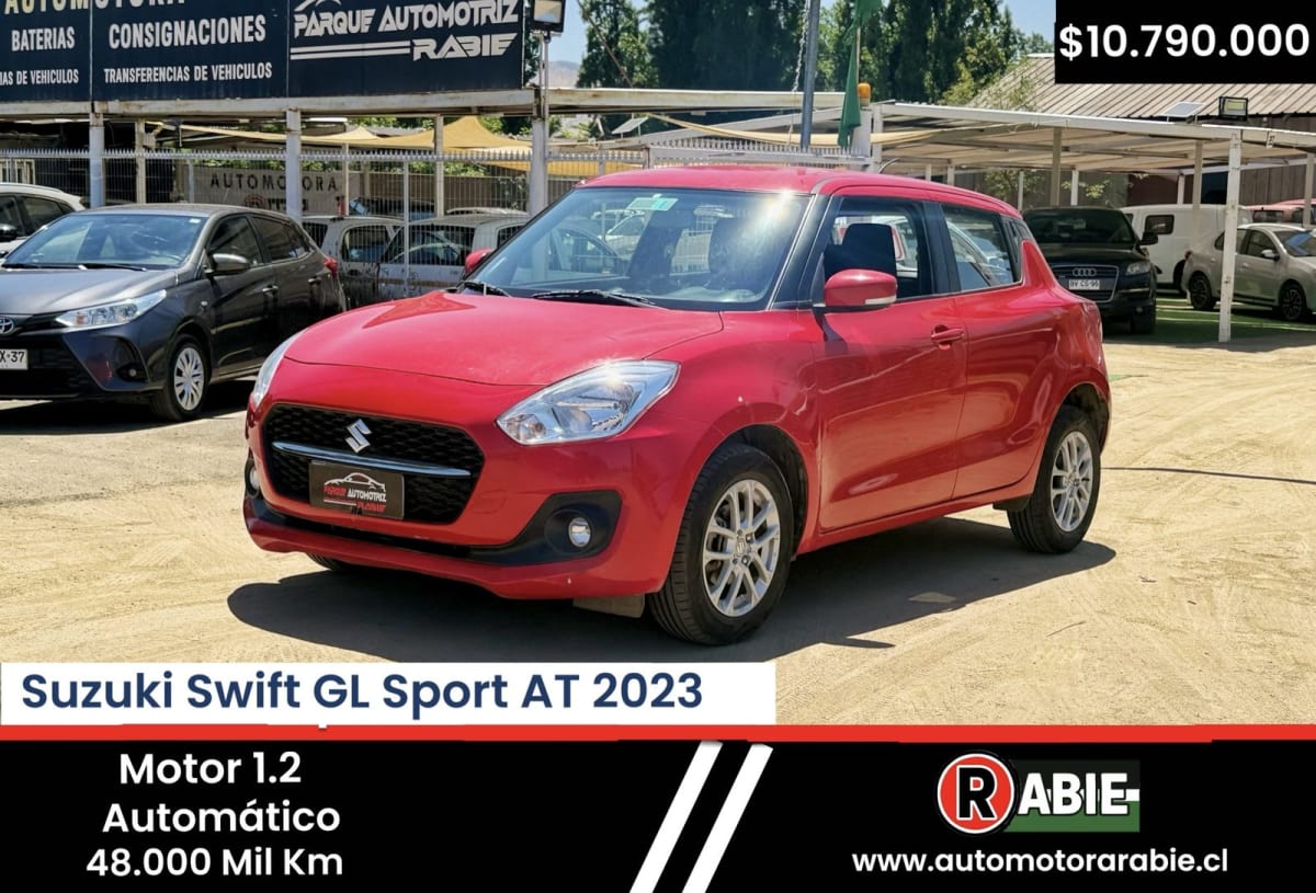 2023 Suzuki Swift AT Rojo - Imagen 1