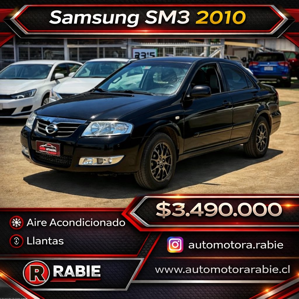 2010 Samsung Sm3 Negro - Imagen 1
