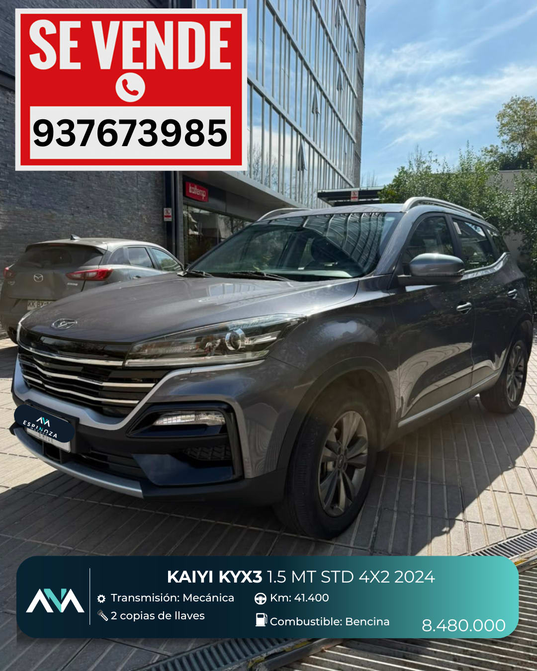2024 Kaiyi KYX3 1.5 - Imagen 1