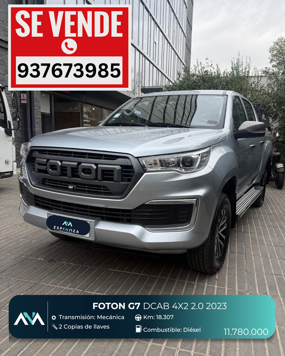 2023 Foton G7 DCAB - Imagen 1