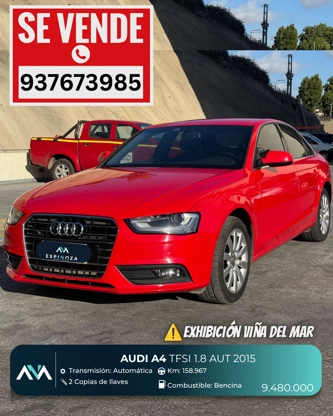 2015 Audi A4 TFSI - Imagen 1