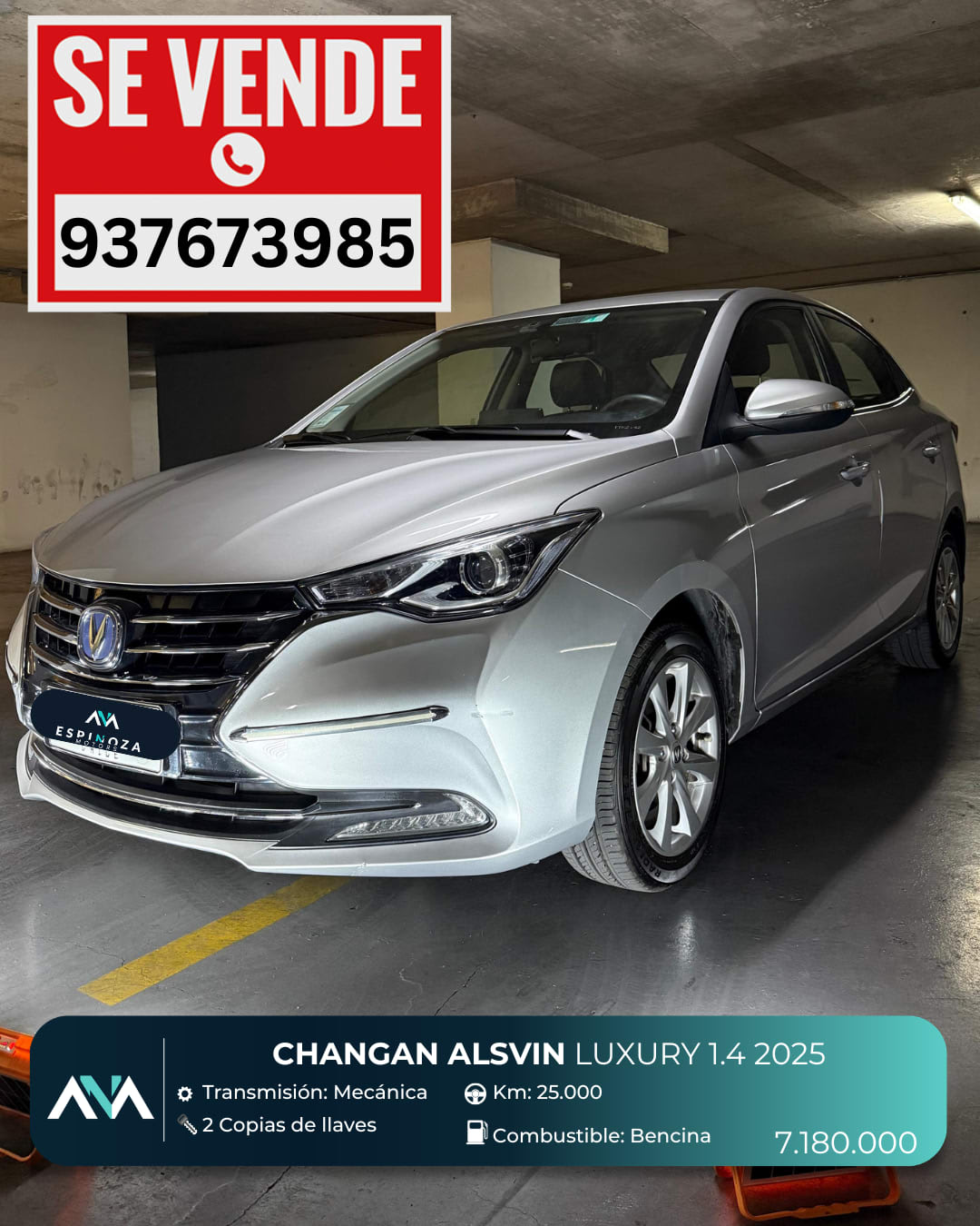 2025 CHANGAN ALSVIN LUXURY - Imagen 1