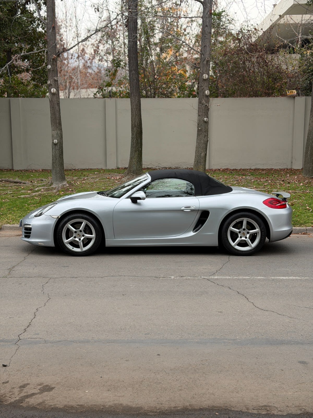2014 PORSCHE BOXSTER 2.7 Gris - Miniatura 2