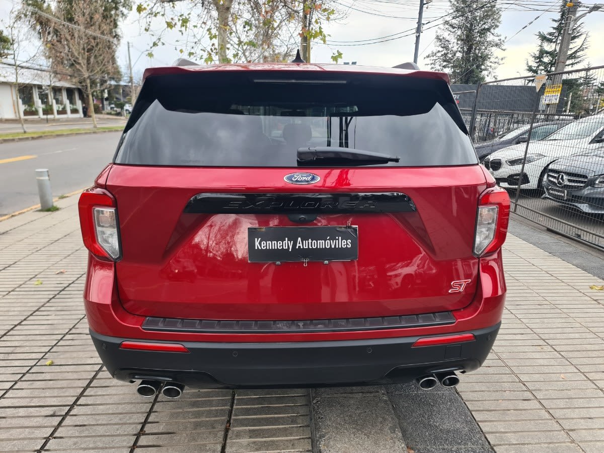 2021 Ford EXPLORER 3.0 Rojo - Miniatura 9