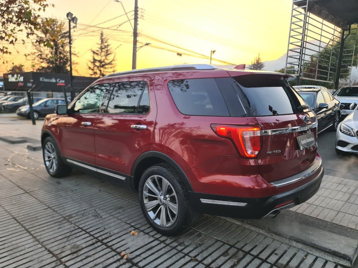 2018 Ford EXPLORER 2.3 Rojo - Miniatura 6
