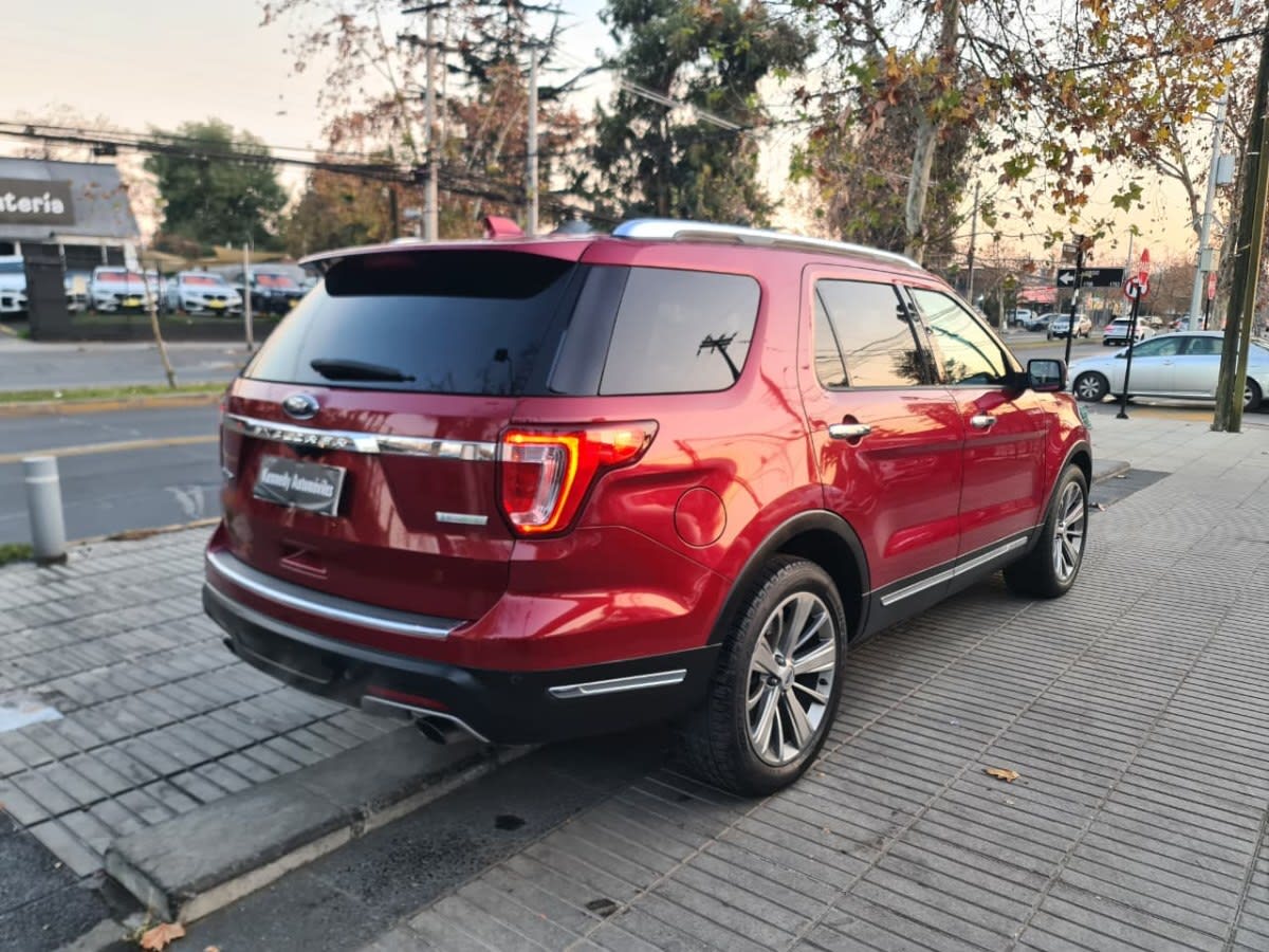 2018 Ford EXPLORER 2.3 Rojo - Miniatura 7
