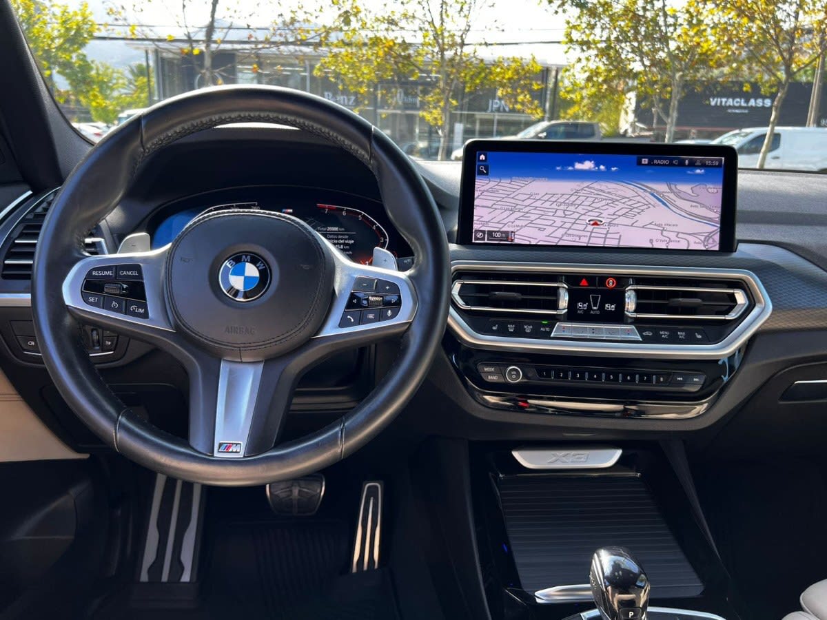 2022 BMW X3 30I Azul - Miniatura 10