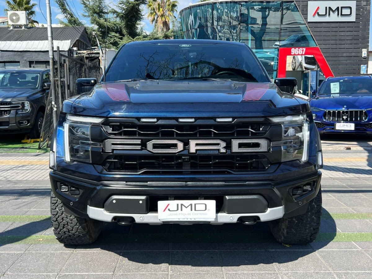 2025 Ford F-150 RAPTOR Azul - Miniatura 2