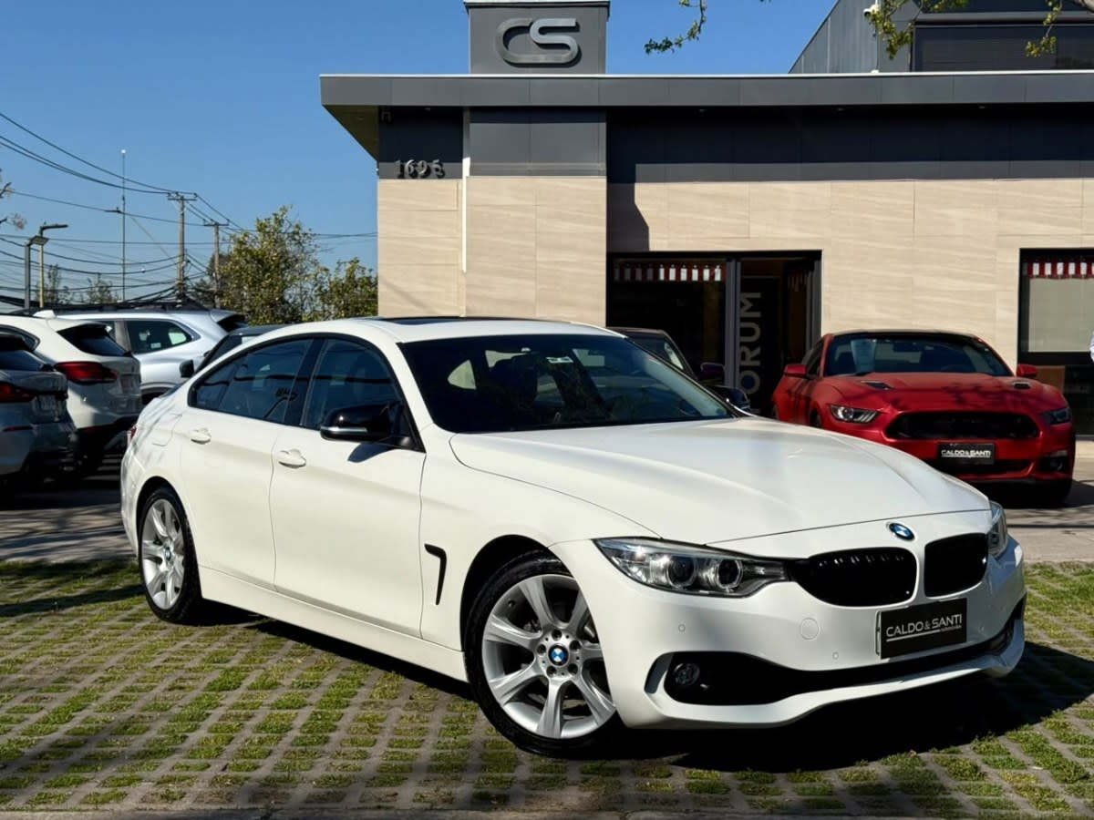 2016 BMW 420I GRAN Blanco - Miniatura 7