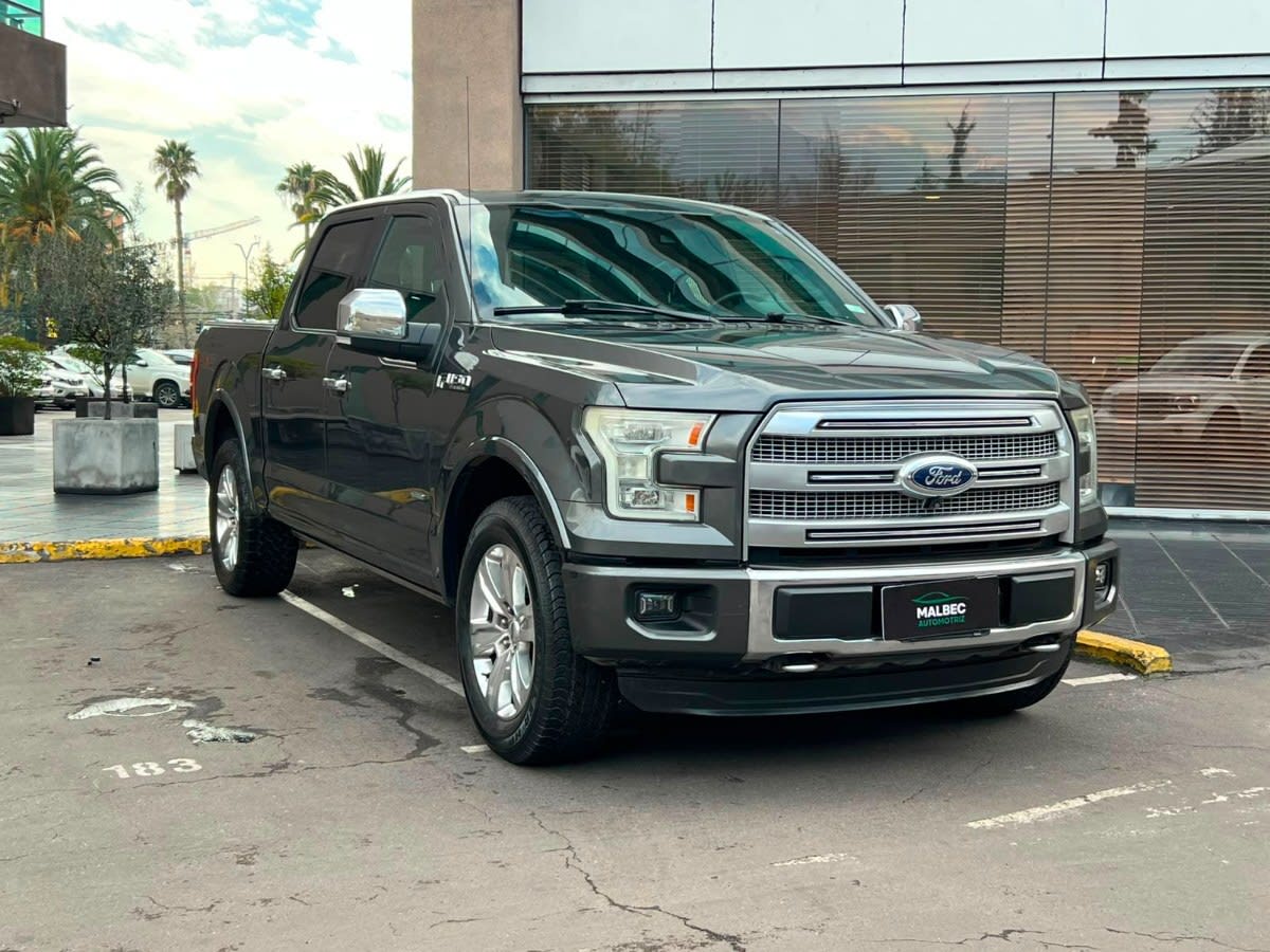 2016 FORD F-150 PLATINUM GRIS - Miniatura 7